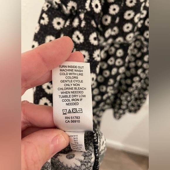 Maurices Floral Tiered Macrame Back Flowy Dress Women’s Size XL - Picture 8 of 8